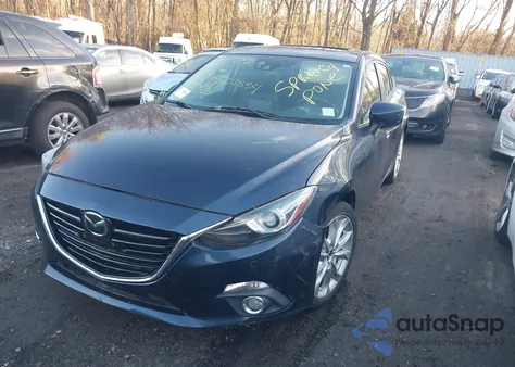 2014 Mazda Mazda3 S Grand Touring z USA, uszkodzony, nr VIN JM1BM1W3XE1204567